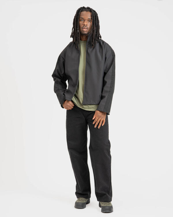 Arte Antwerp Nylon Track Jacket | AW25-077J-BLK | AFEW STORE